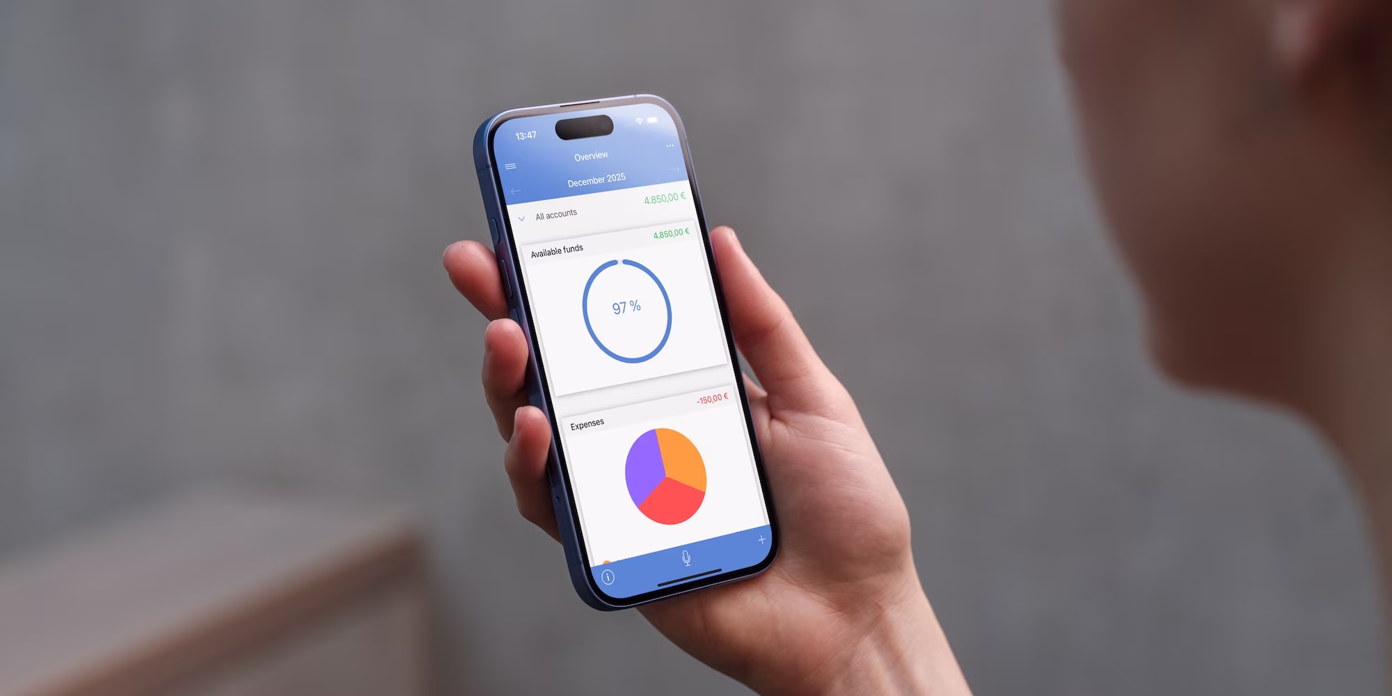 Använd röstinmatning för att ange data